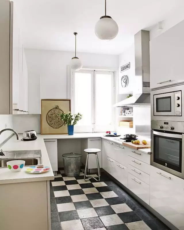 成都家装公司这些简单的设计却让小户型的厨房多出了5平米